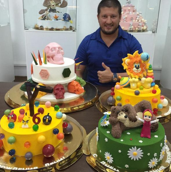 Арам Агзамов: торты как воплощение кулинарного искусства