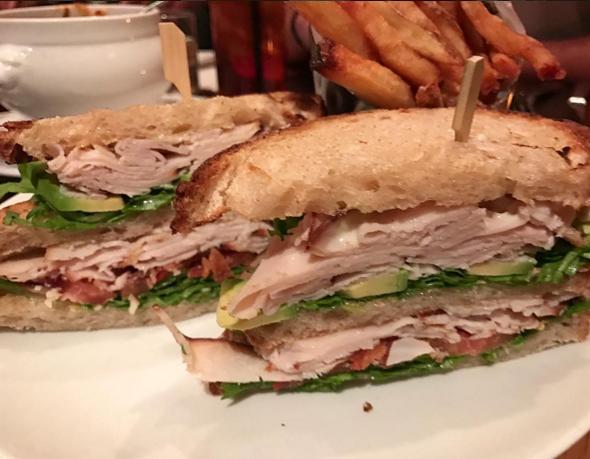 Сэндвич Аркадия Новикова из ресторана при бостонском отеле Mandarin Oriental