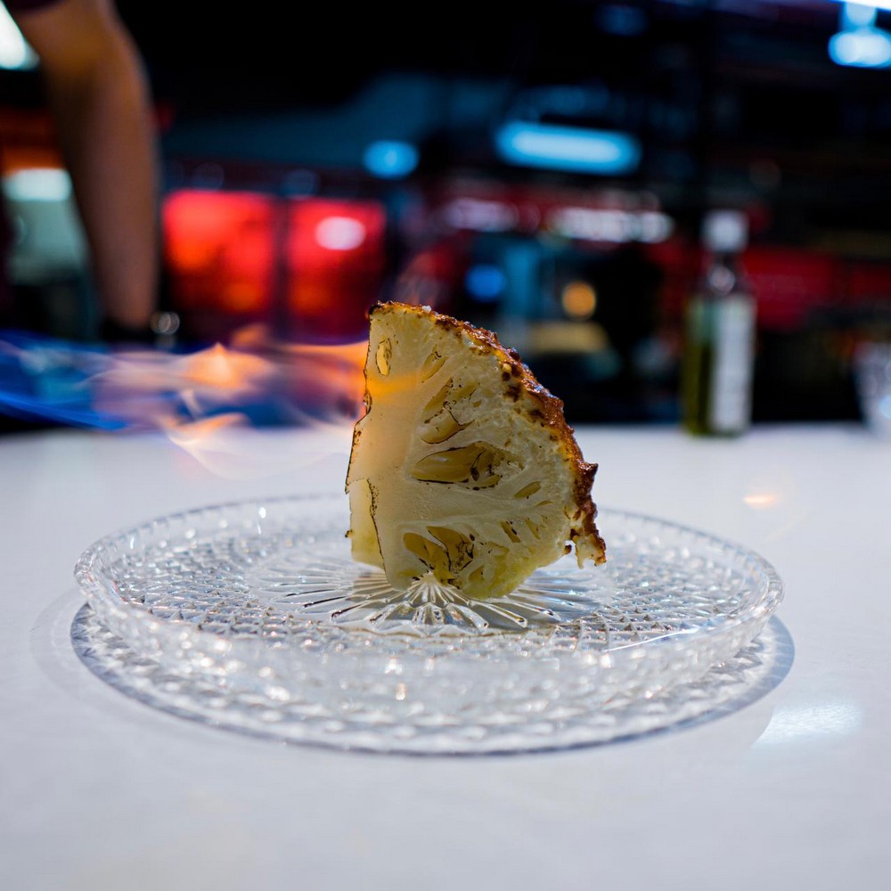 Цветная капуста с трюфельным айоли