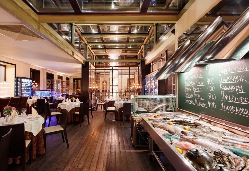 Ресторан "Рыбный базар" в Москве
