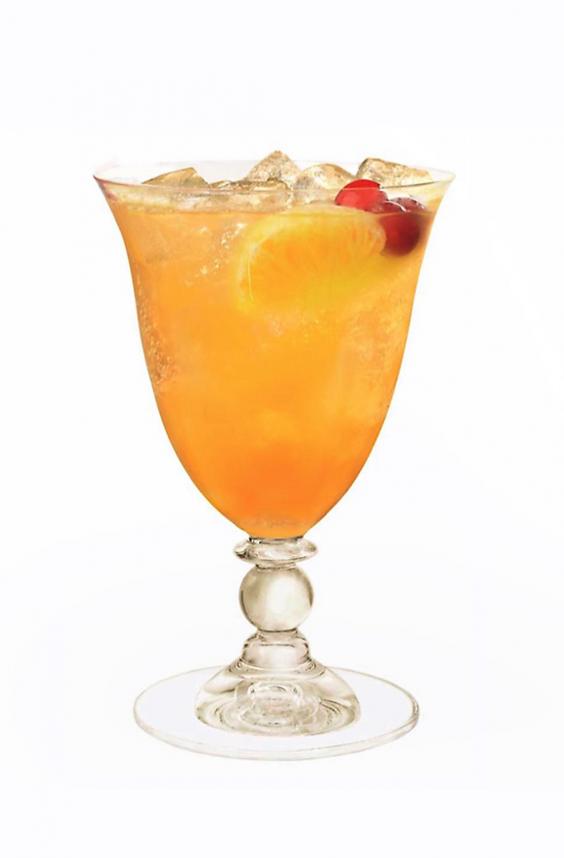 Коктейль «Цитрусовый рождественский сюрприз»