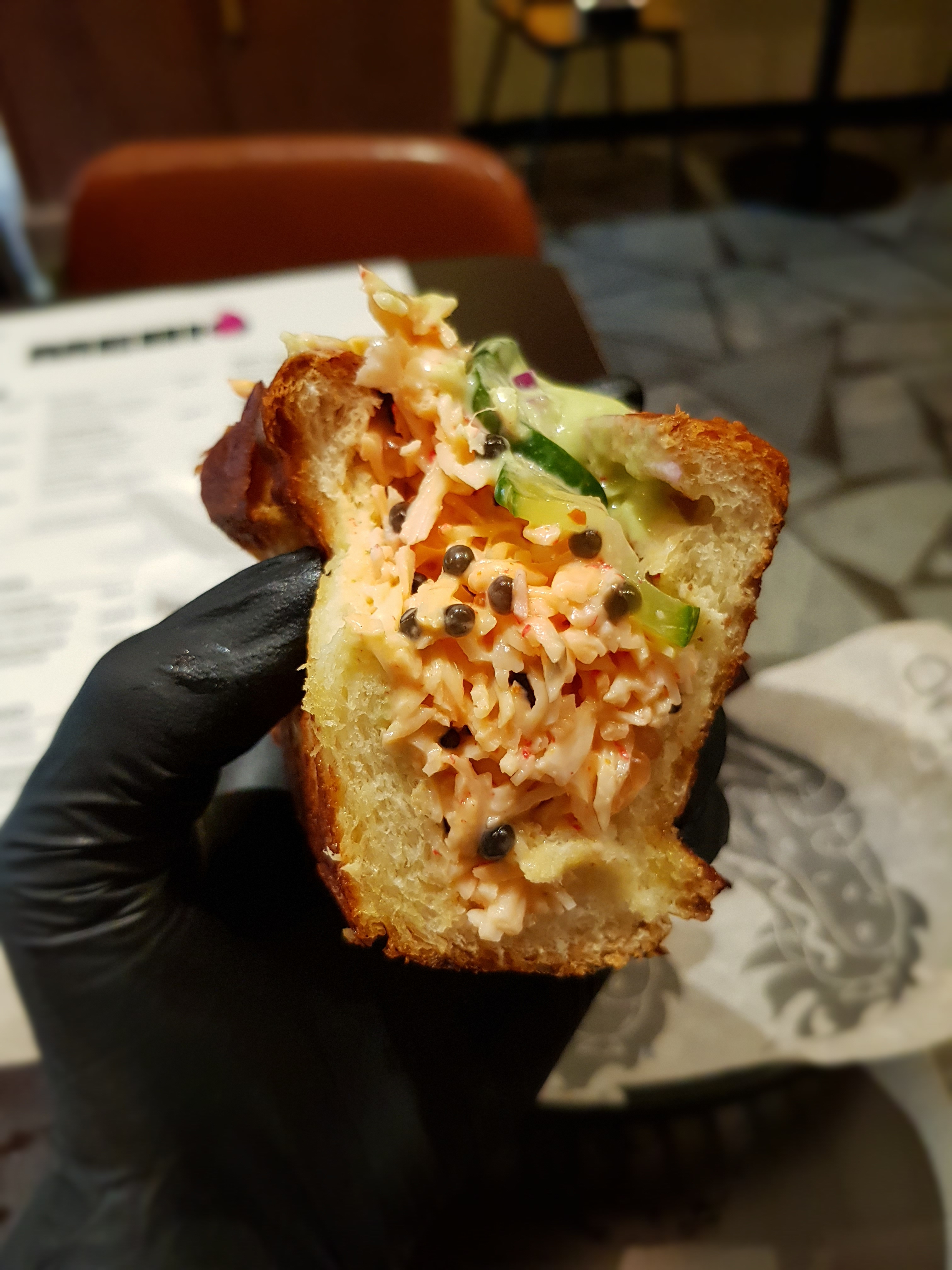 Fake crab в разрезе