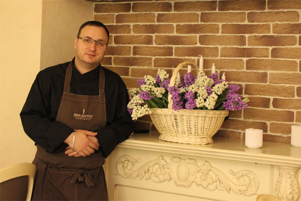 Шеф-повар ресторана «Декантер» Равиль Трегулов