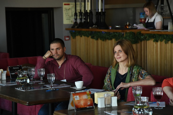 Станислав Ступников, руководитель направления "Ферма Бенуа", Елена Высоковских, управляющая отелем "Матисов Домик"